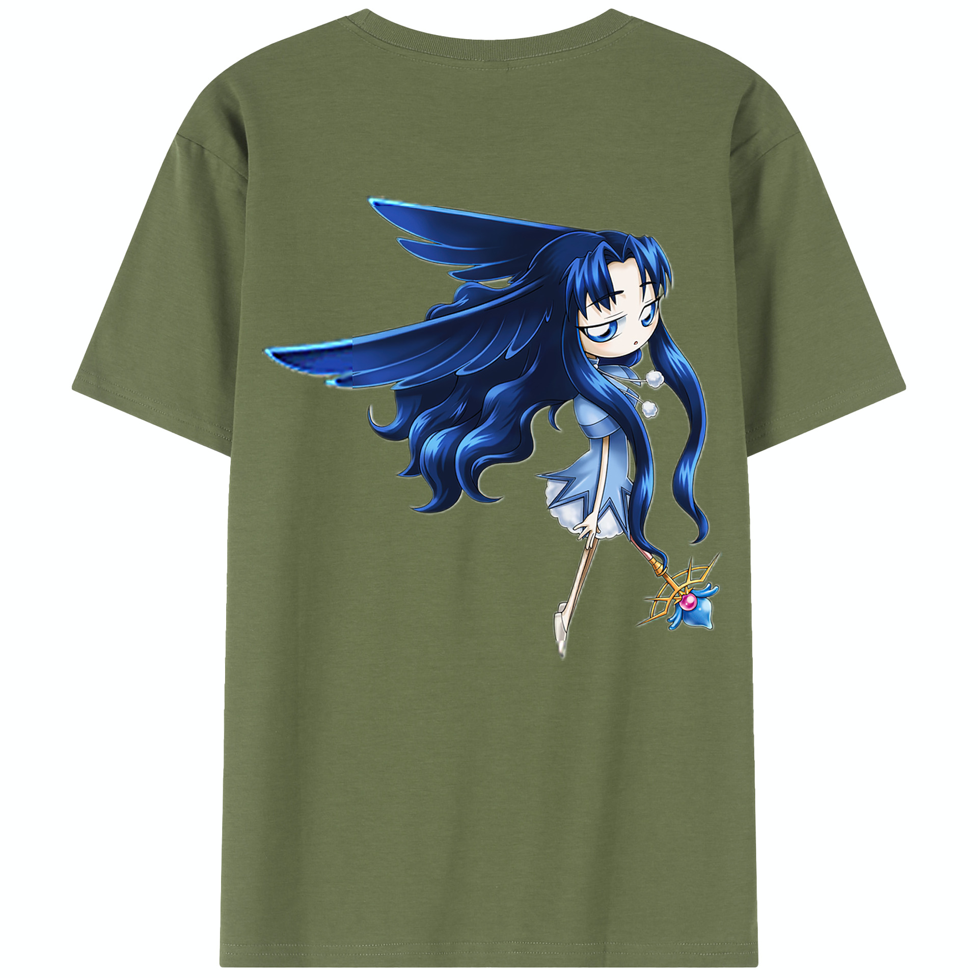 （画像用） 遊☆戯☆王 Yu-Gi-Oh! 綿100％半袖Tシャツ（背面プリント）